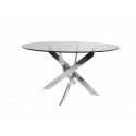 Table ASTOR ARGENT 120 x 120