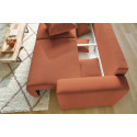 Canapé droit convertible coffre ENVY
