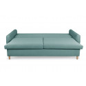 Canapé droit convertible coffre LYSE