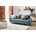 Canapé droit convertible coffre LYSE