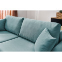 Canapé droit convertible coffre LYSE