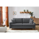 Canapé droit convertible coffre LYSE