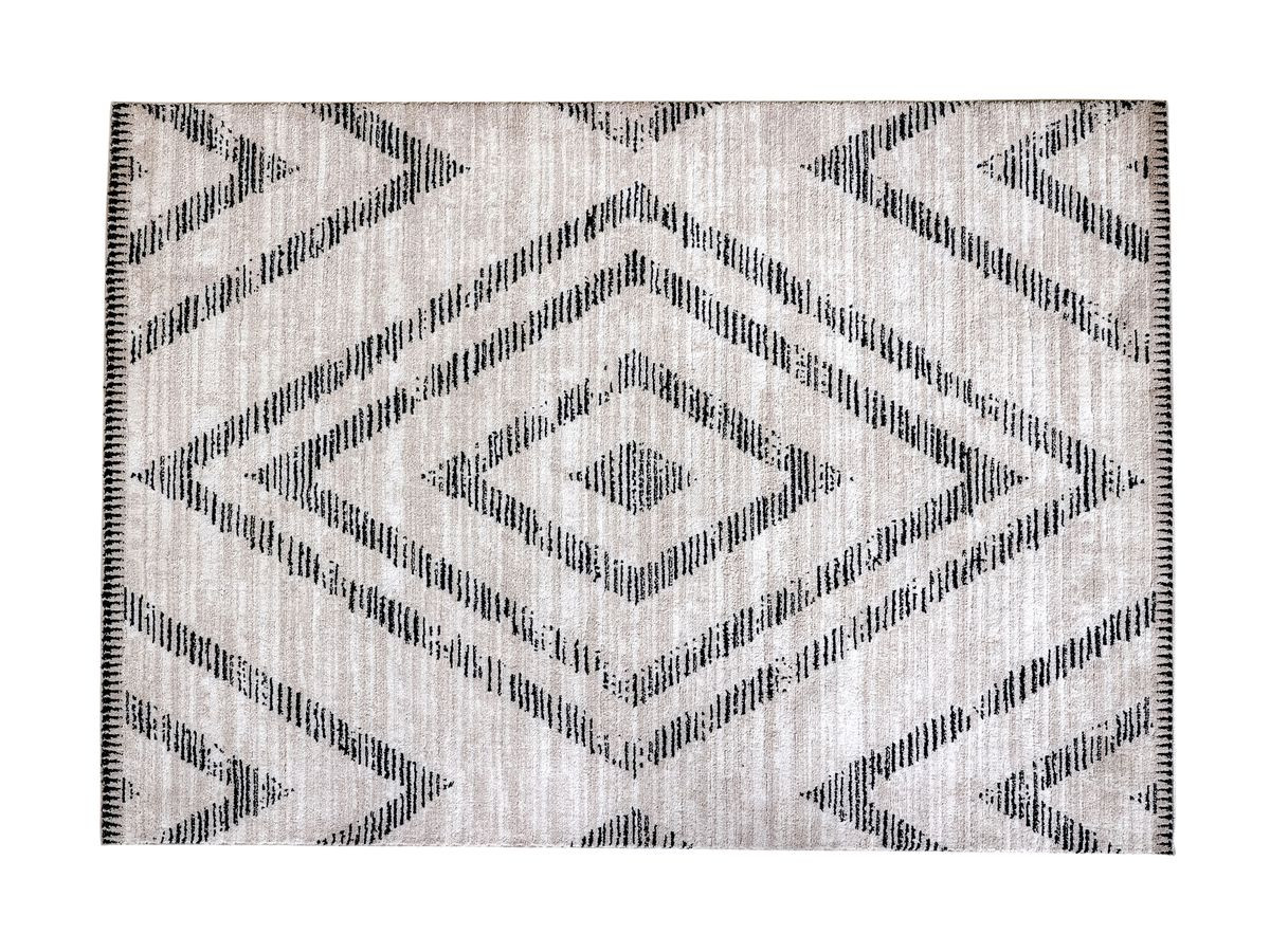 Tapis poils courts AMAR motif berbère