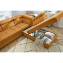 Canapé d'angle convertible coffre ARMAND