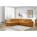 Canapé d'angle convertible coffre ARMAND
