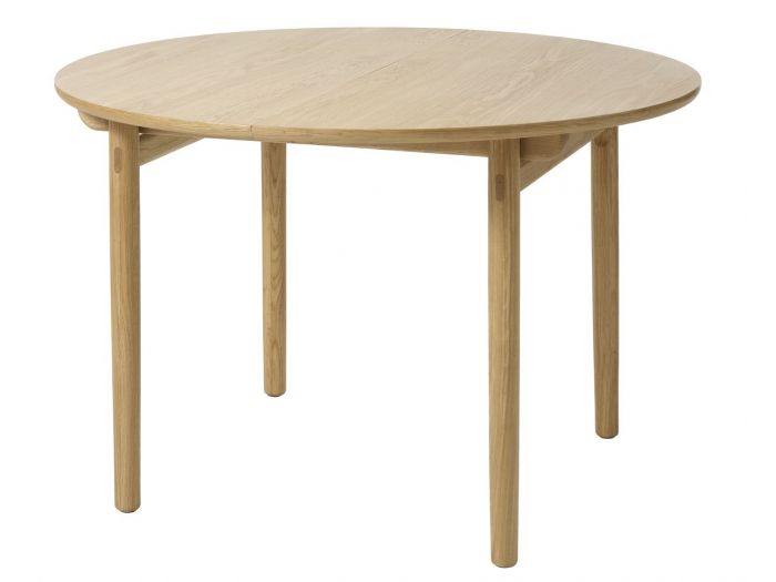 Table 120 cm CIOTAT plaquée chêne