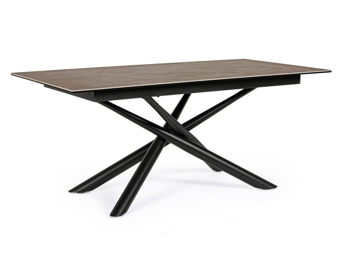 Table à manger 180 cm LEXI Céramique et acier