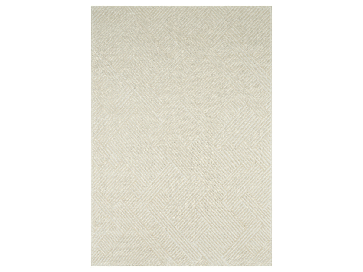 Tapis poils ras LUCIEN motif abstrait