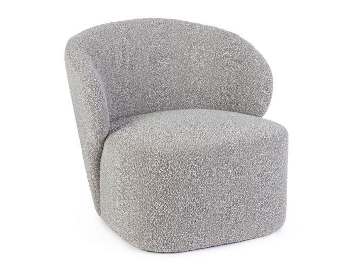 Fauteuil THEO tissu bouclette