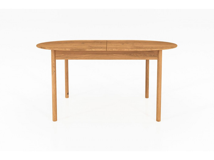 Table extensible ovale 200 à 290 cm MIA chêne massif