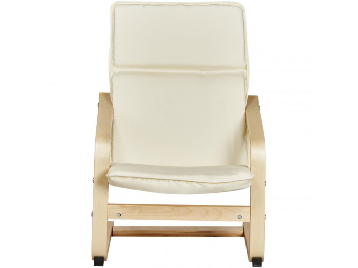 Fauteuil Enfant Relax En Bois Zia Ecru Bobochic