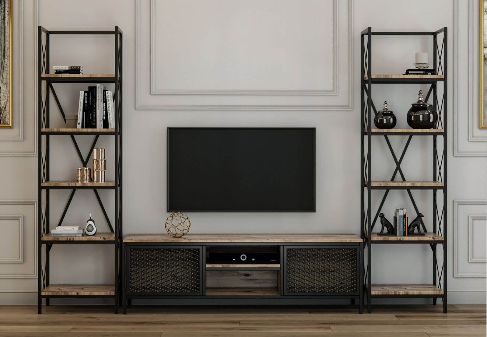 meuble tele avec etagere